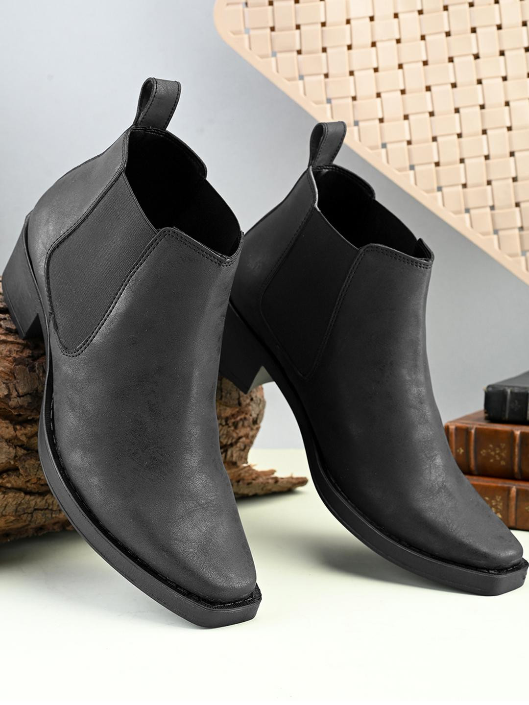 Roadster The Life Co. Square Toe Chelsea Boots