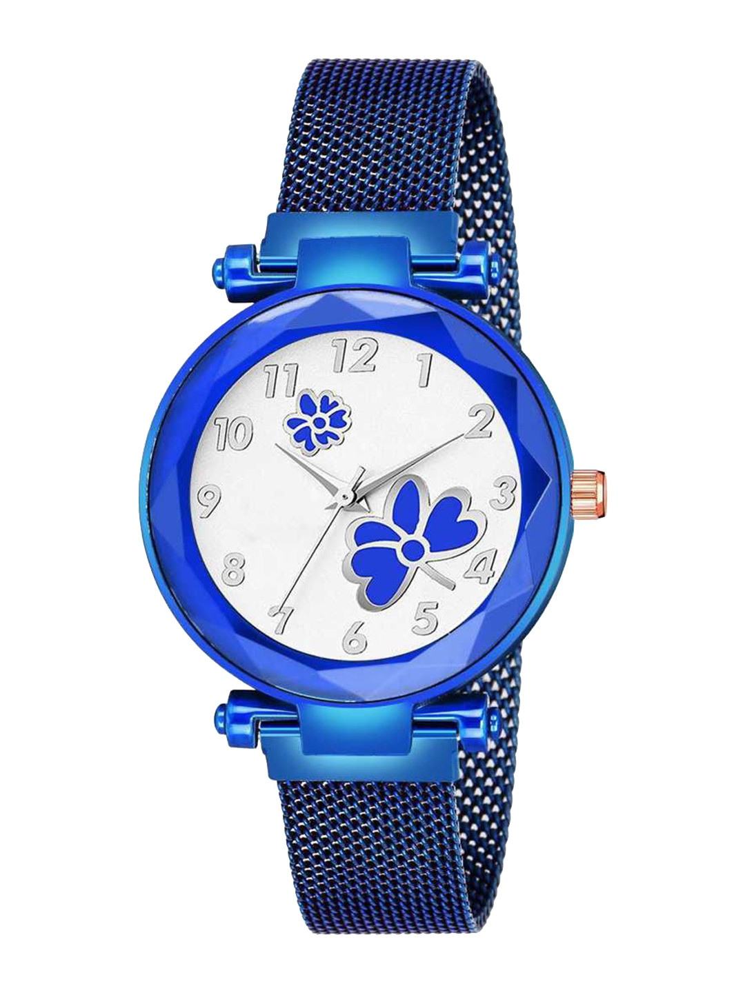 Miss Perfect Women Embellished Round Dial & Bracelet Style Straps Analogue Watch ni221