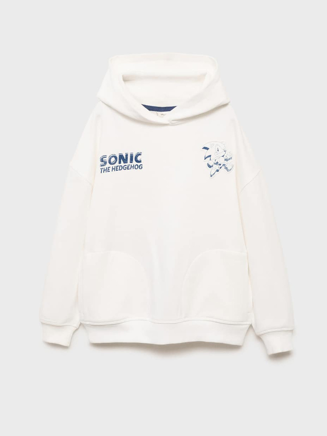 Mango Kids Boys Sonic Printed Hooded Sweatshirt