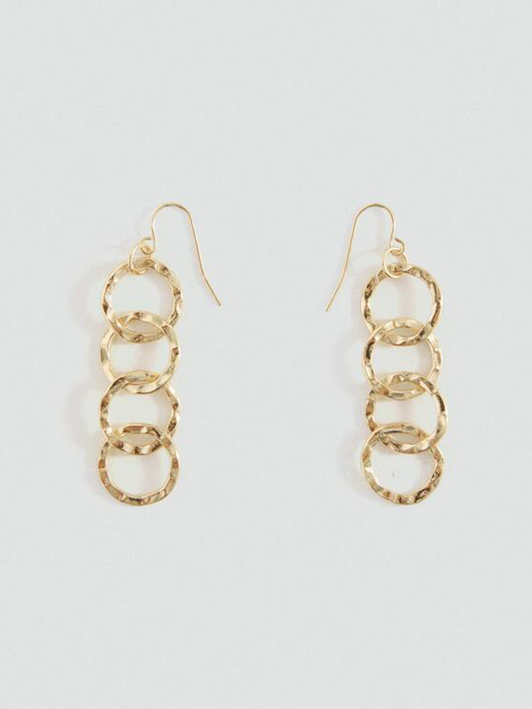 MANGO Contemporary Drop Earrings