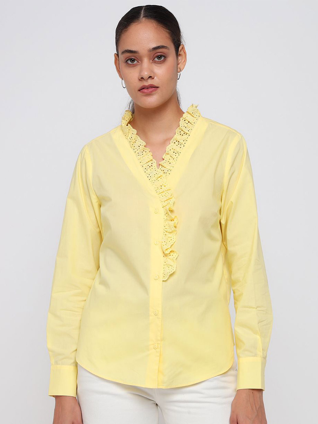 COVER STORY Cotton Casual Shirt
