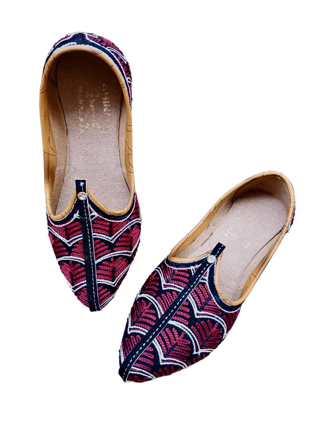 RRJ Men Red Patent Leather Casual Shoes