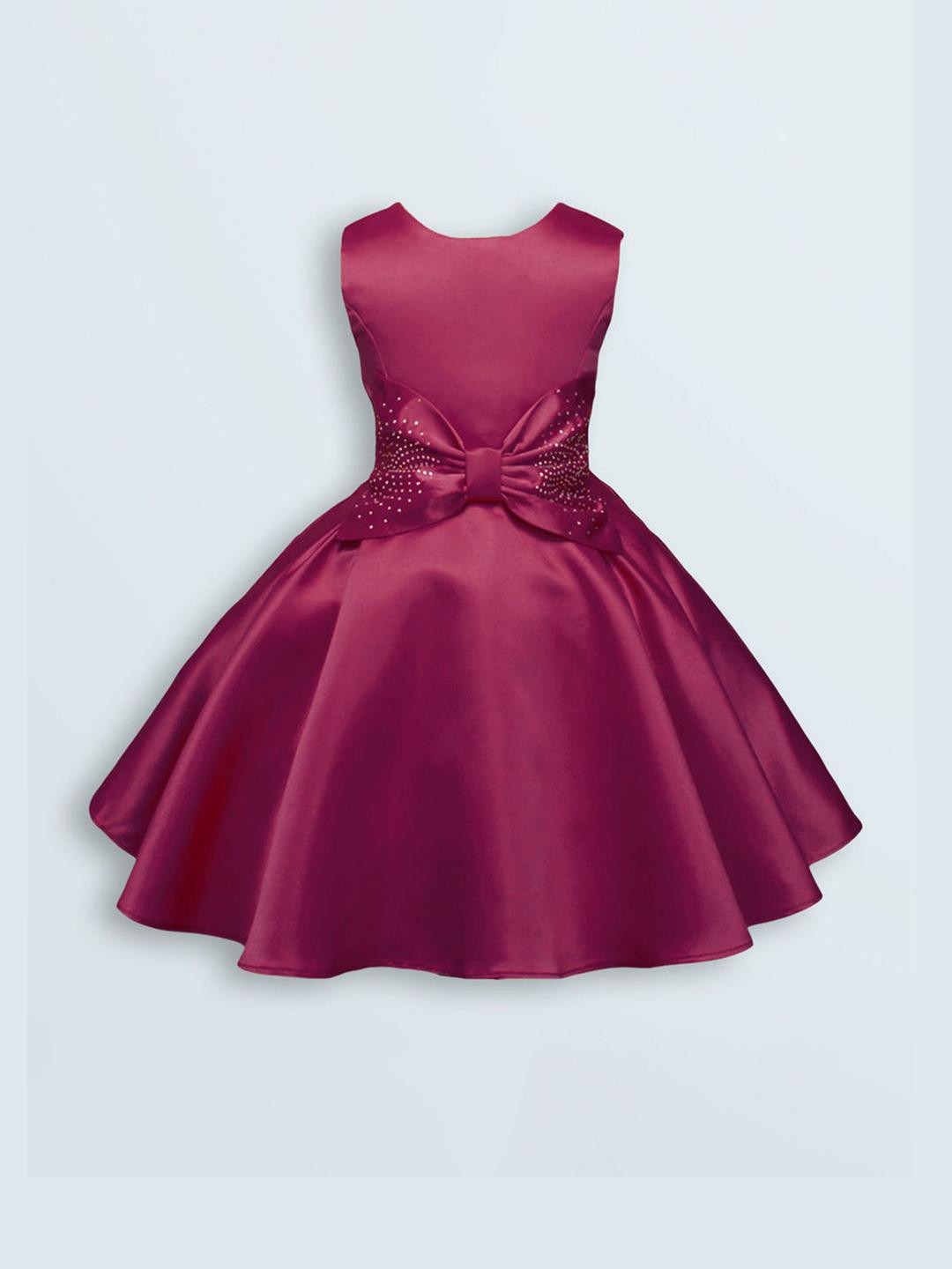 Hopscotch Girls Cotton Fit & Flare Dresses