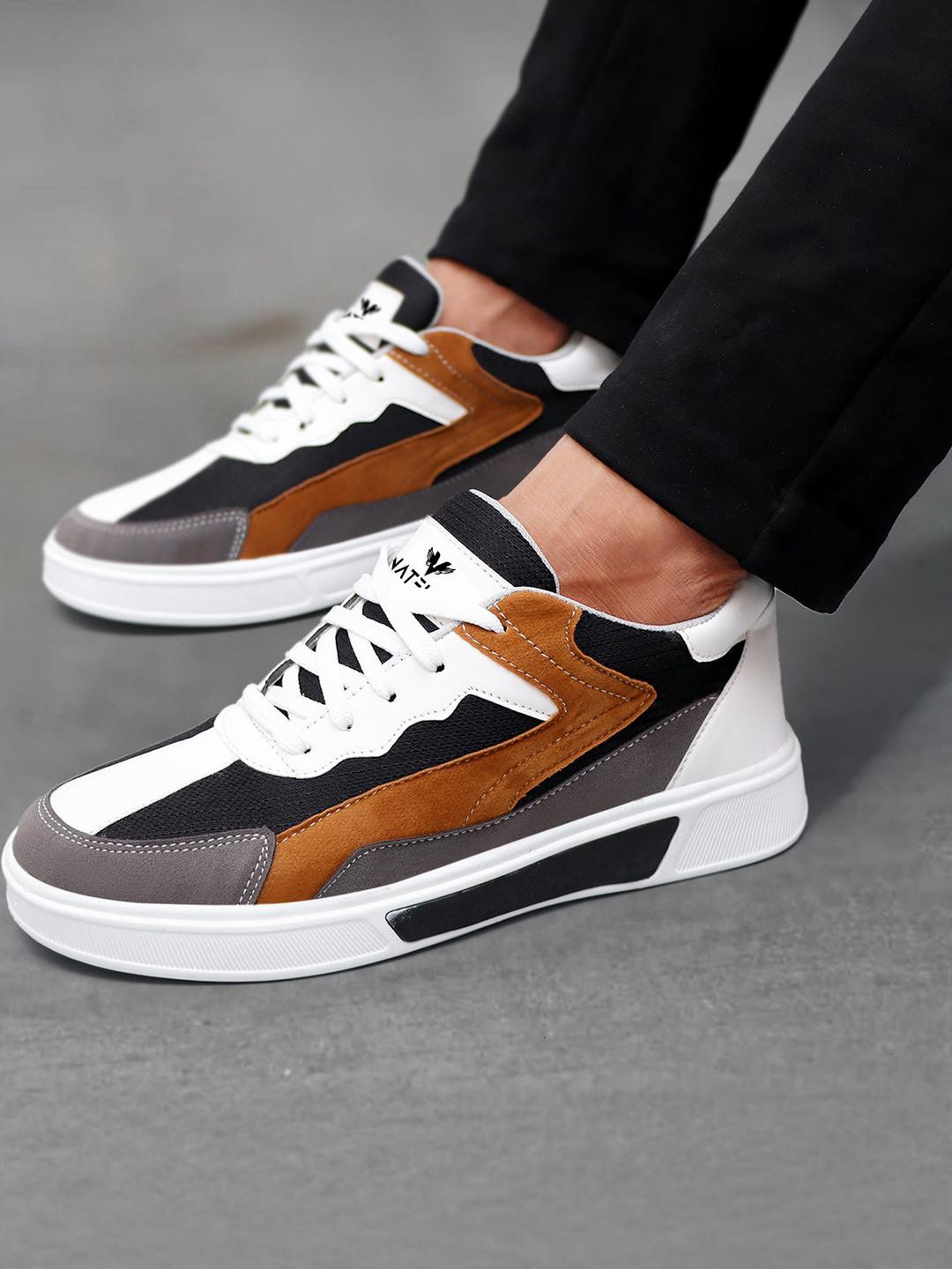 VATELIO Men Brown Canvas  Casual Shoes