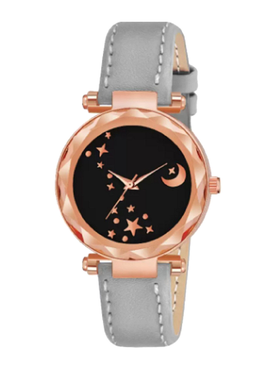 Miss Perfect Women Printed Dial & Leather Straps Analogue Watch LJ19
