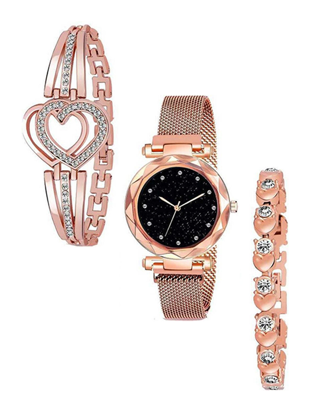 Miss Perfect Women Set of 3 Watch Gift Set NP01