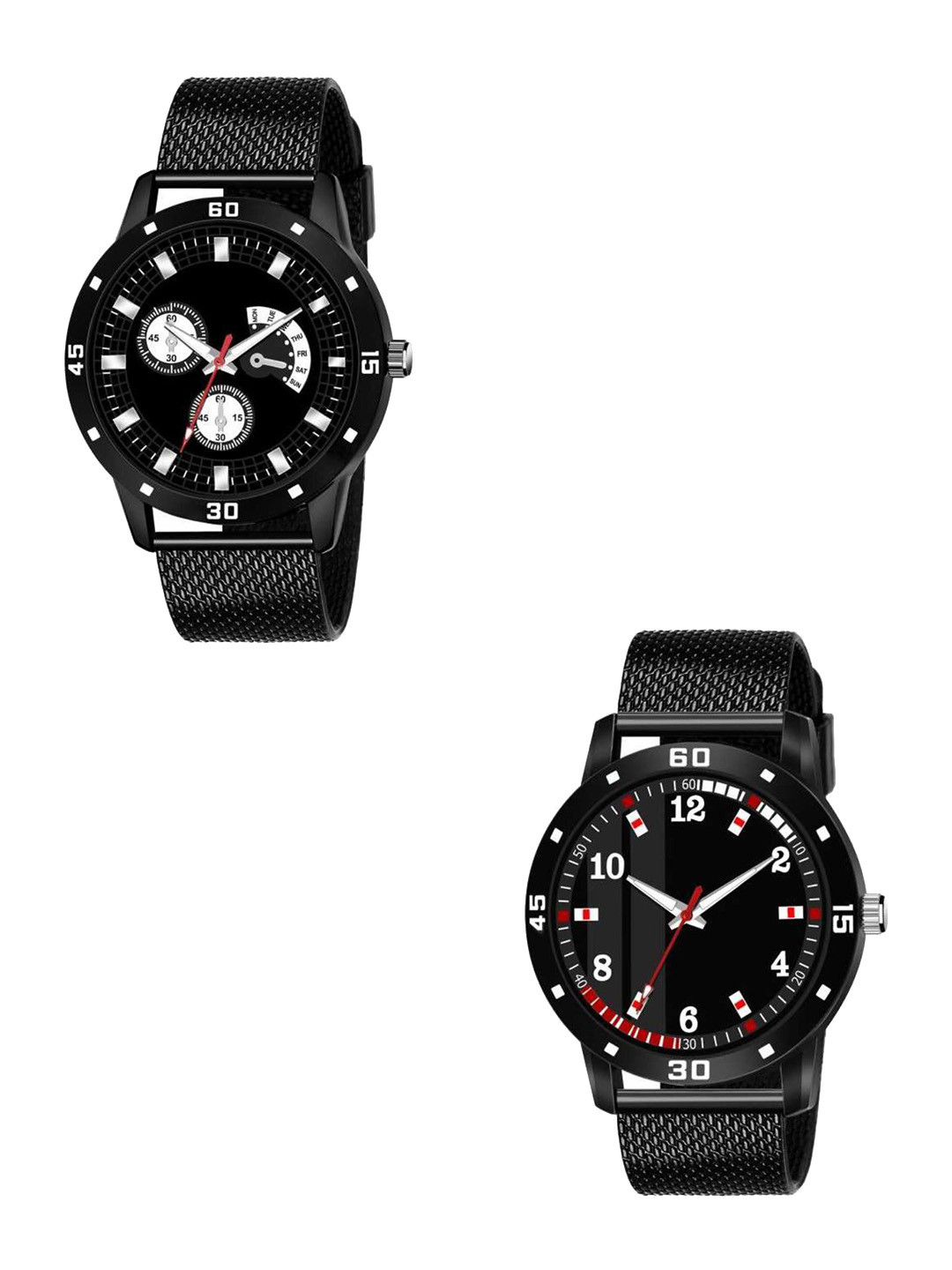 Miss Perfect Men Set Of 2 Analogue Watch JK1570