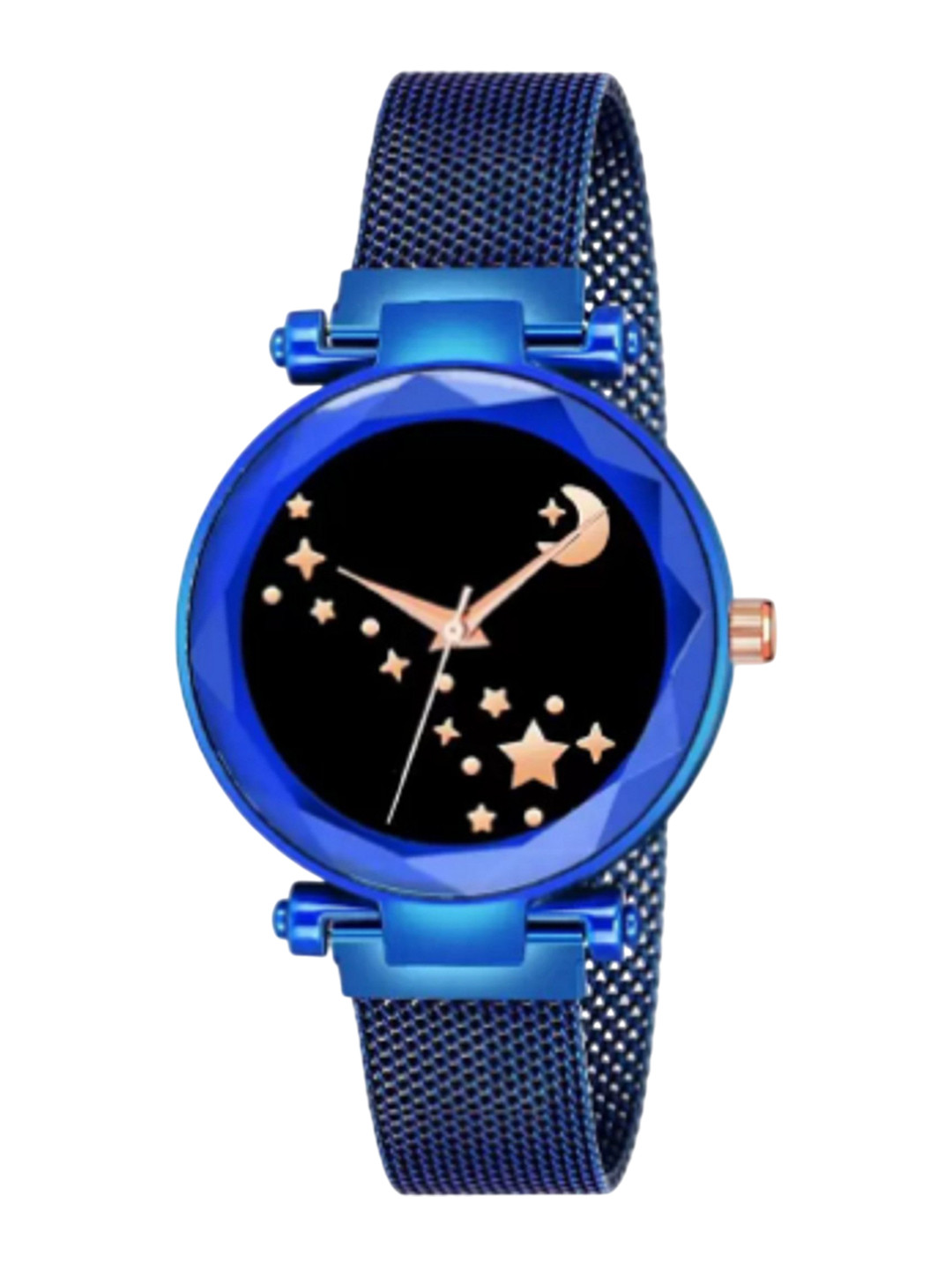 Miss Perfect Women Embellished Dial & Bracelet Style Straps Analogue Watch DF214