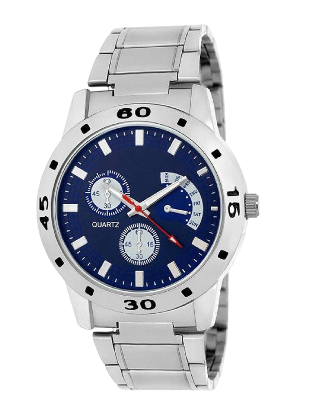 Miss Perfect Men Dial & Leather Bracelet Style Straps Analogue Watch aa165