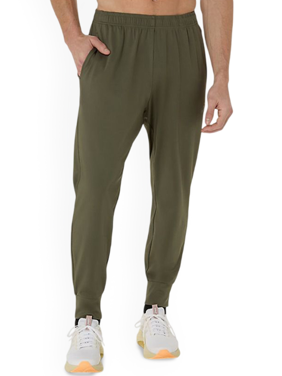 ASICS Men Mid Rise Stretch Knit Joggers