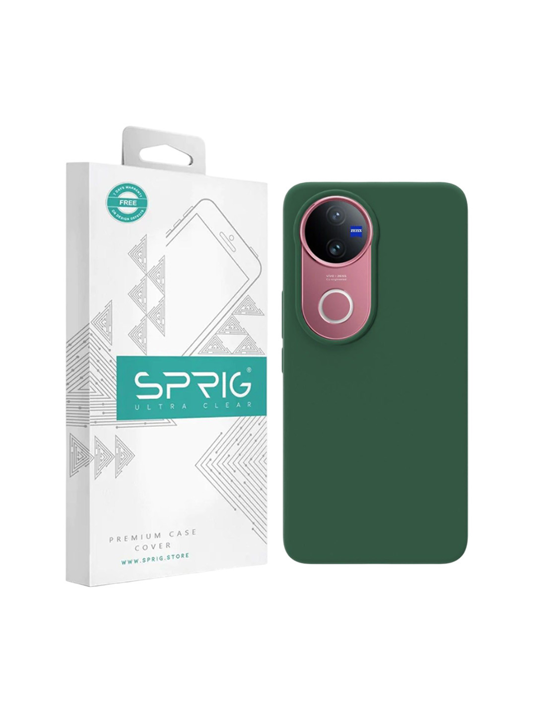 SPRIG VIVO T4R 5G Liquid Silicone Back Cover