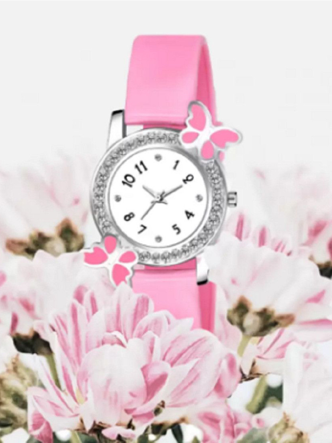 Miss Perfect Women Embellished Dial Analogue Watch LJ50