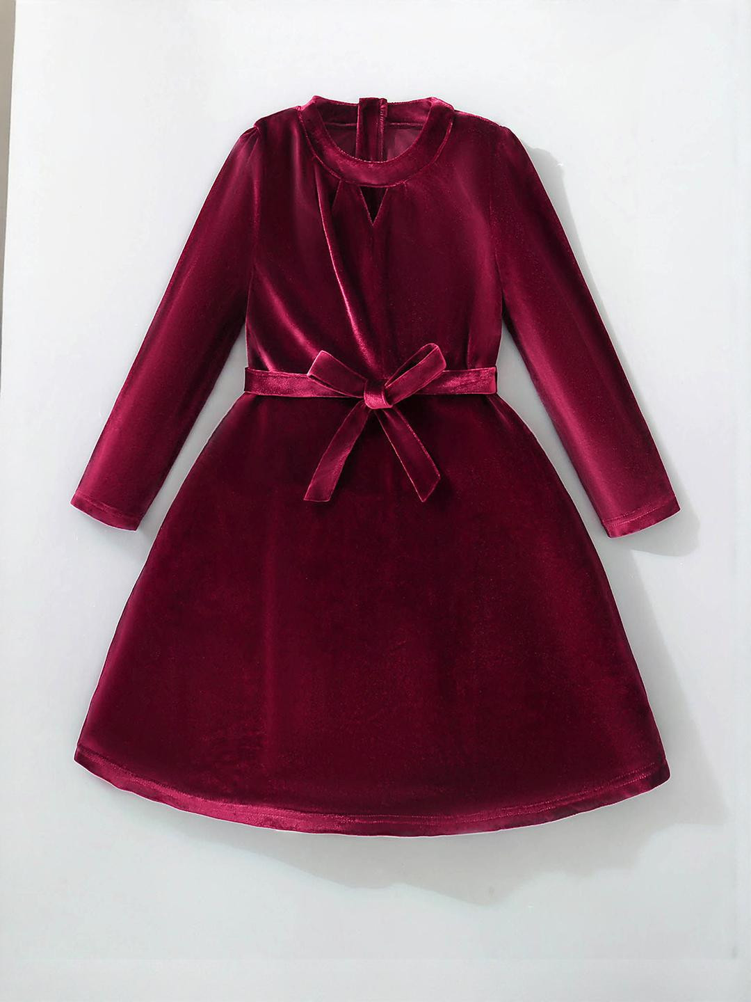 Hopscotch Girls Polyester A-Line Dresses