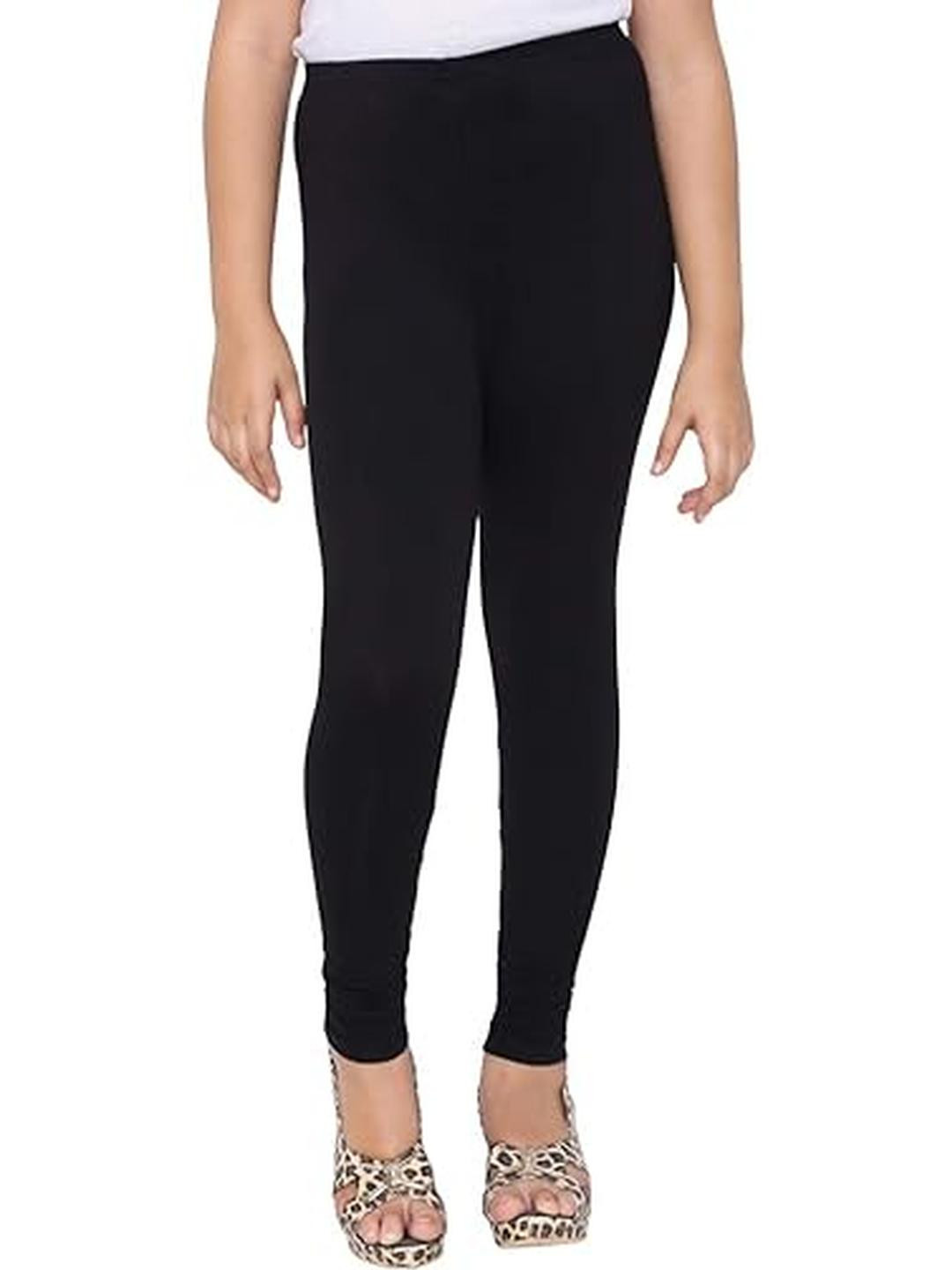 TIK TOK WEARS Set Of 2 Cotton Premium Girls Leggings