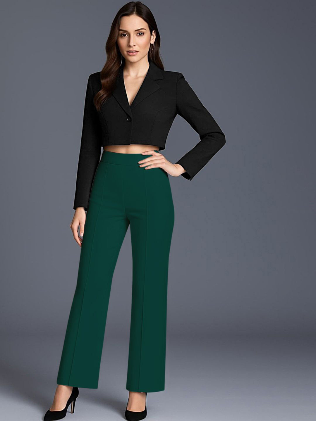 Jinax Women Regular Fit Trousers