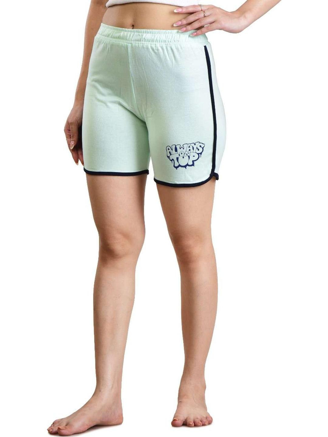 FABROYZ Girls Pack Of 2 Multicolour Mid Rise Regular Fit Shorts