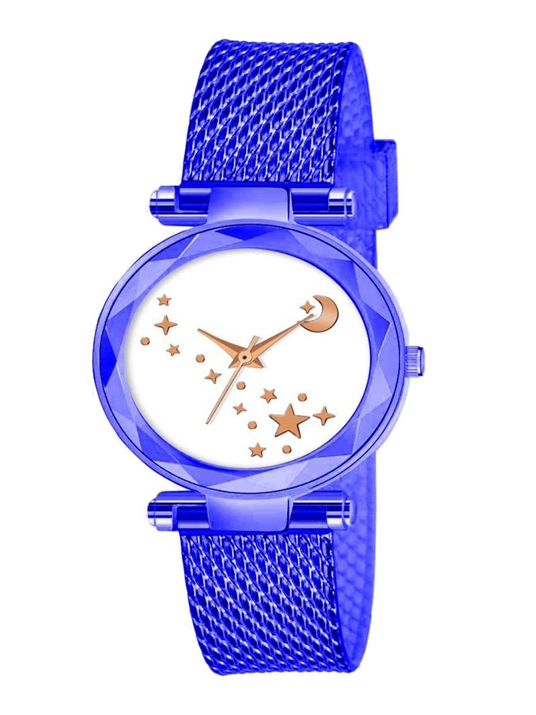 Miss Perfect Women Embellished Dial & Bracelet Style Straps Analogue Watch CO345