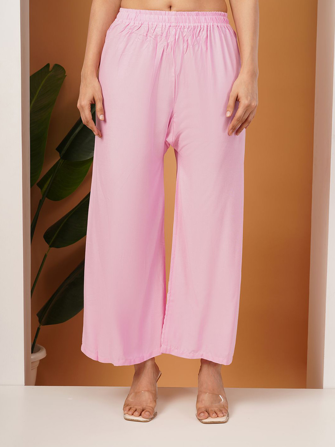 LEGITLOOKS Women Knitted Straight Palazzo