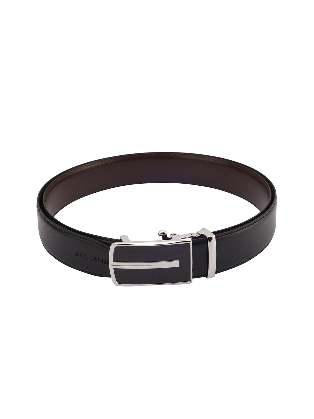 Cazzano Men Slim Formal Belt With Auto Slider Buckle