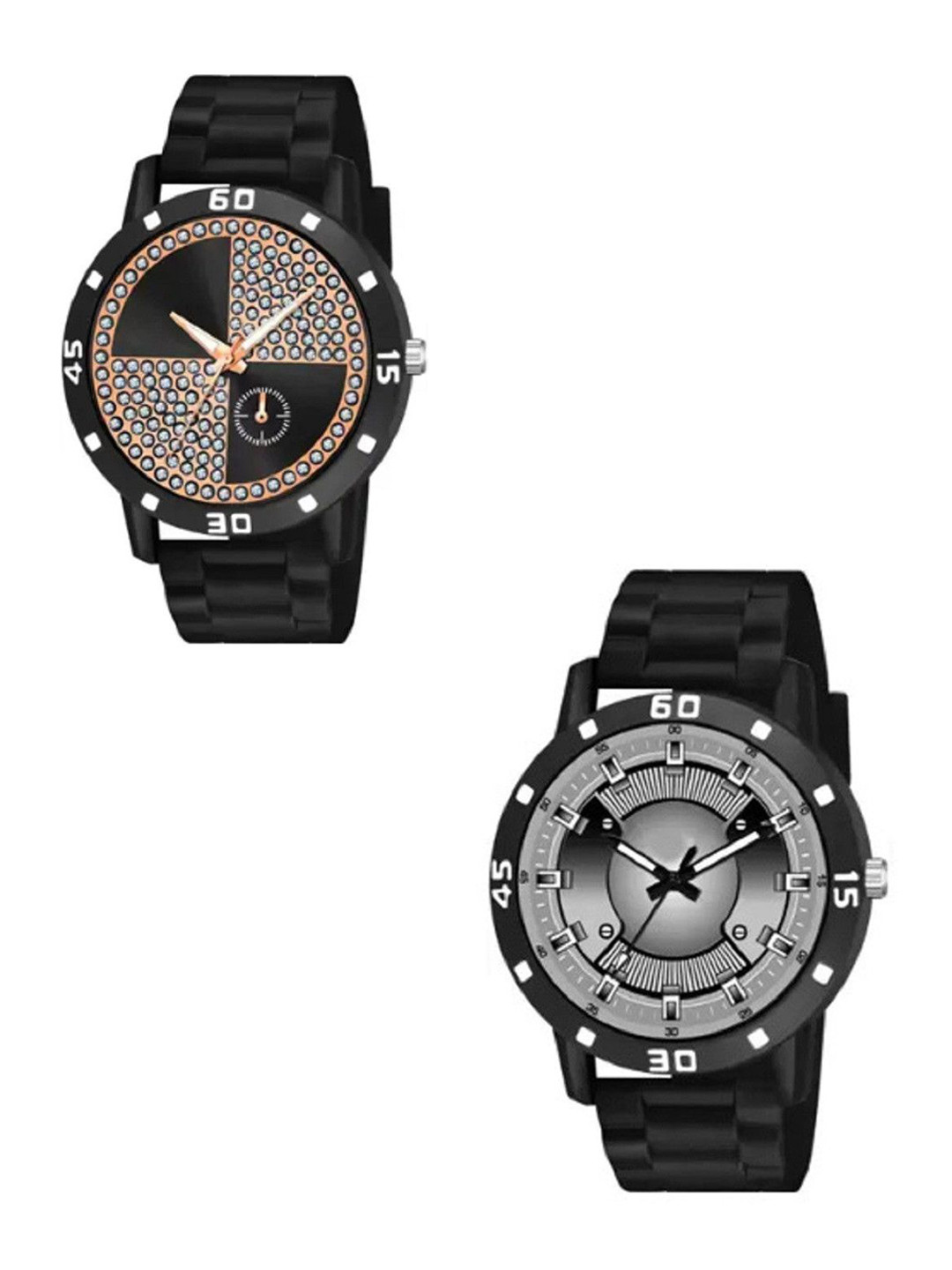 Miss Perfect Men Textured Dial & Straps Analogue Watch SCC456