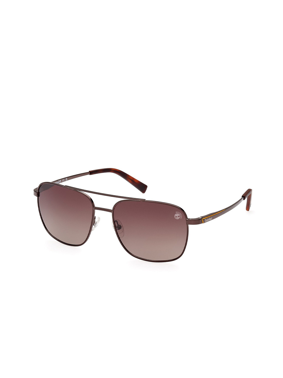 Timberland Men Full Rim Aviator Sunglasses with UV Protected Lens TB9303 59 48H