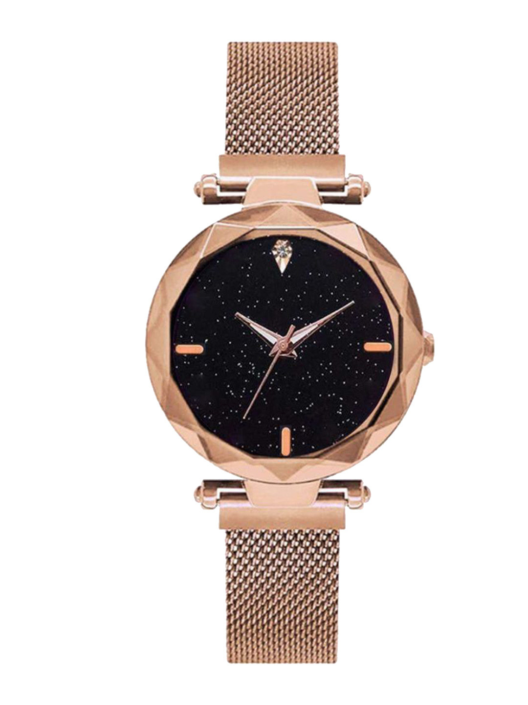 Miss Perfect Women Embellished Dial & Bracelet Style Straps Analogue Watch MERG-+