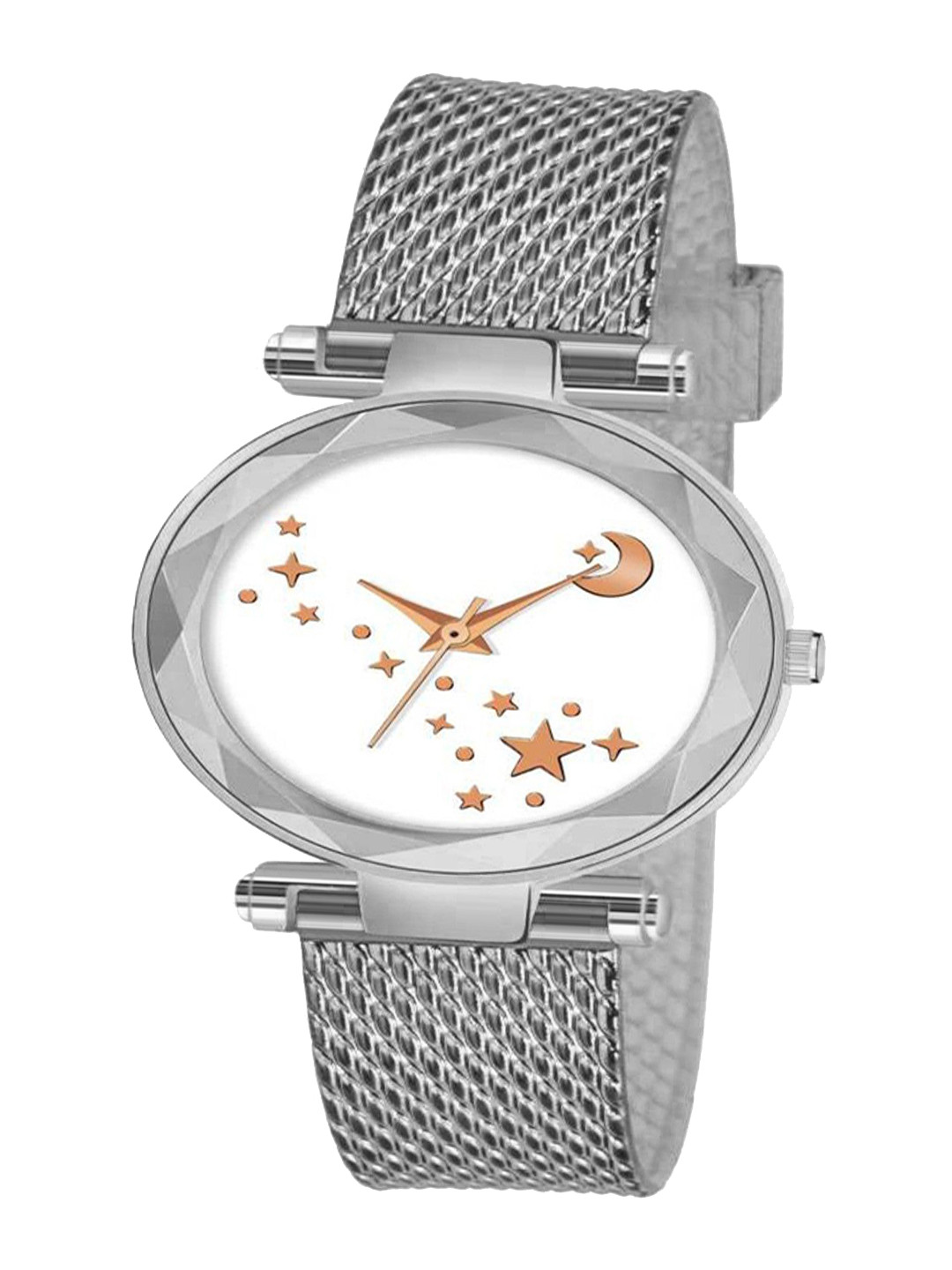 Miss Perfect Women Bracelet Style Silicon Strap Analogue Watch jk_350