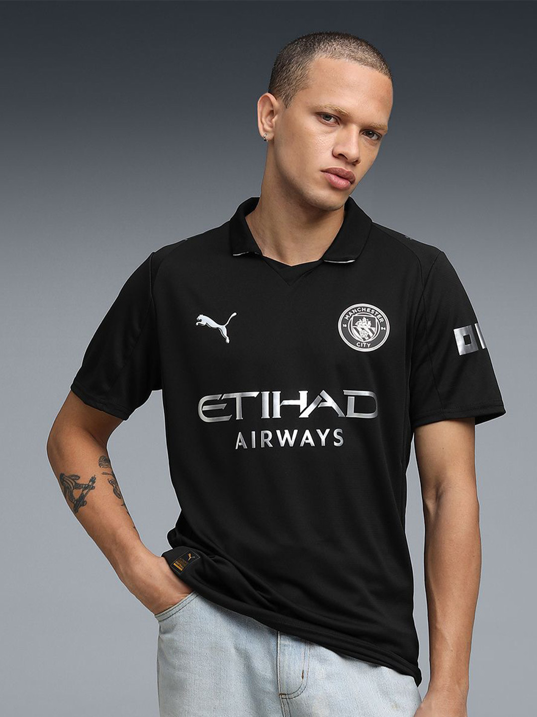 Puma Men's Manchester City 25/26 Away Replica Jersey