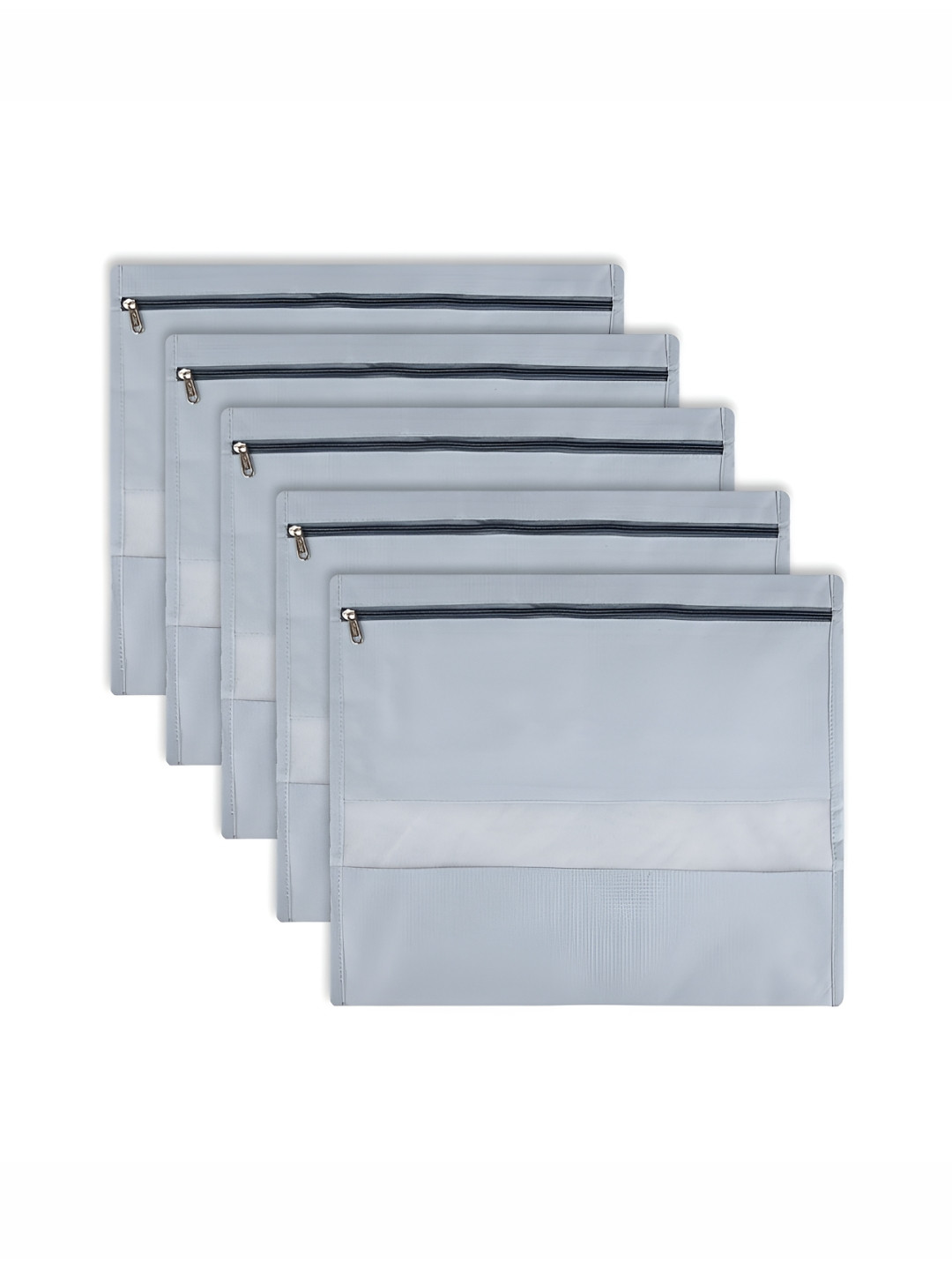 Aura Grey 5 Pieces Drawer Saree Clothes Bag Organisers