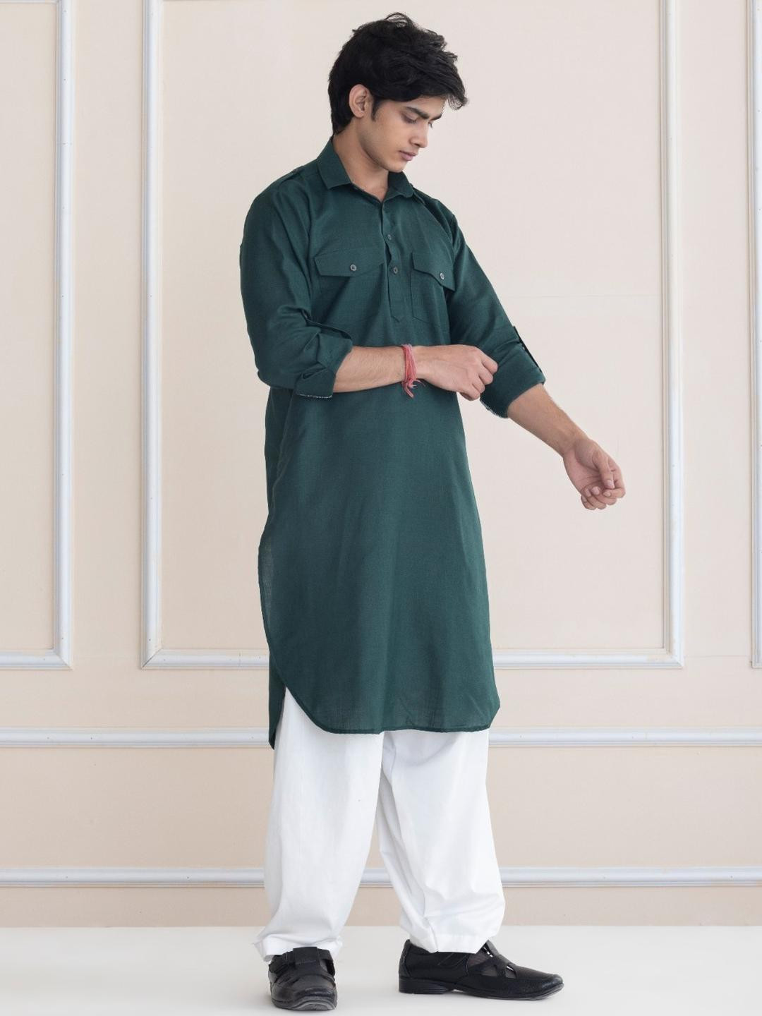 APPIX Men Regular Kurta With Salwar