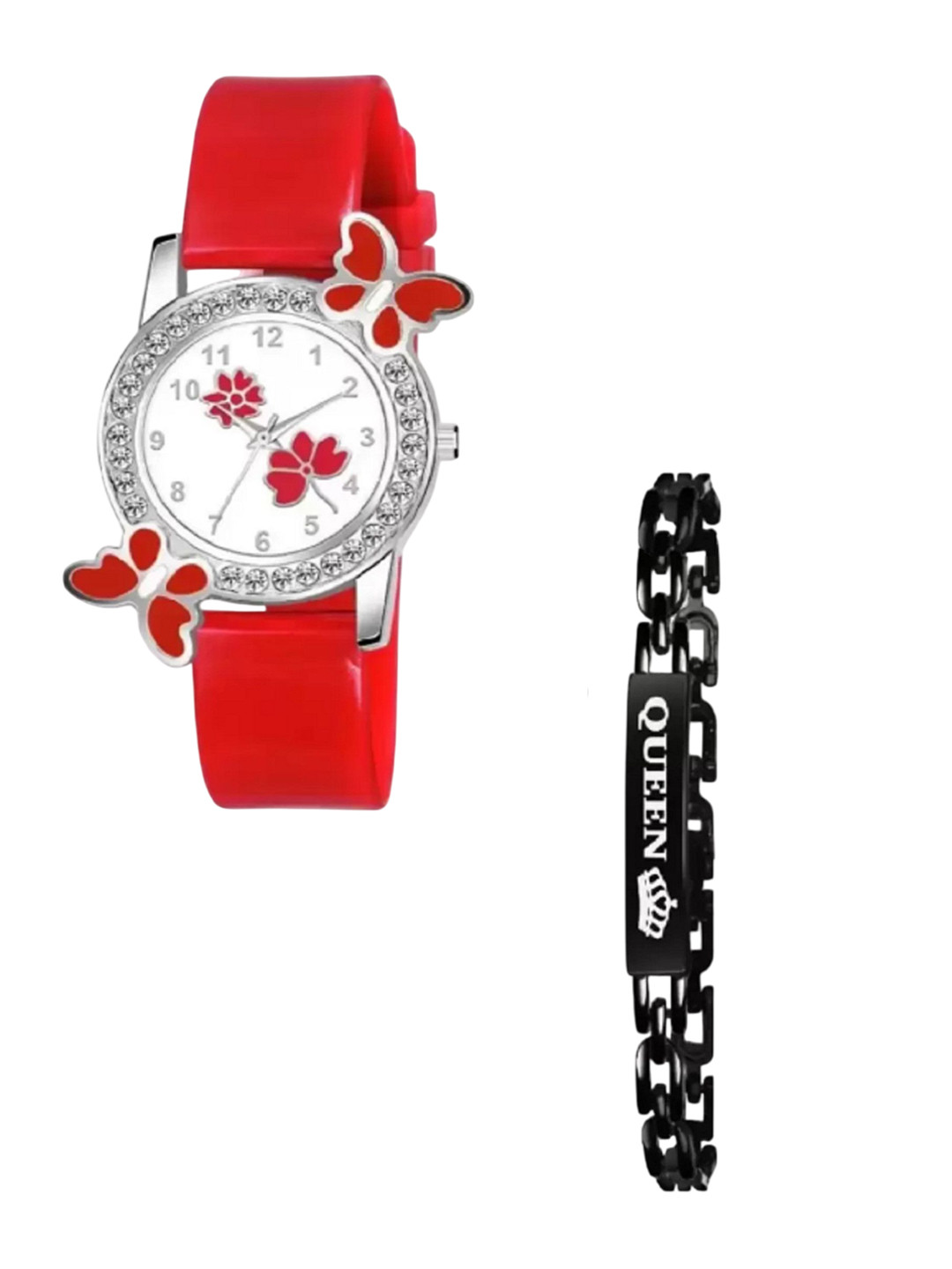 Miss Perfect Women Analogue Watch With Bracelet Gift Set AC54