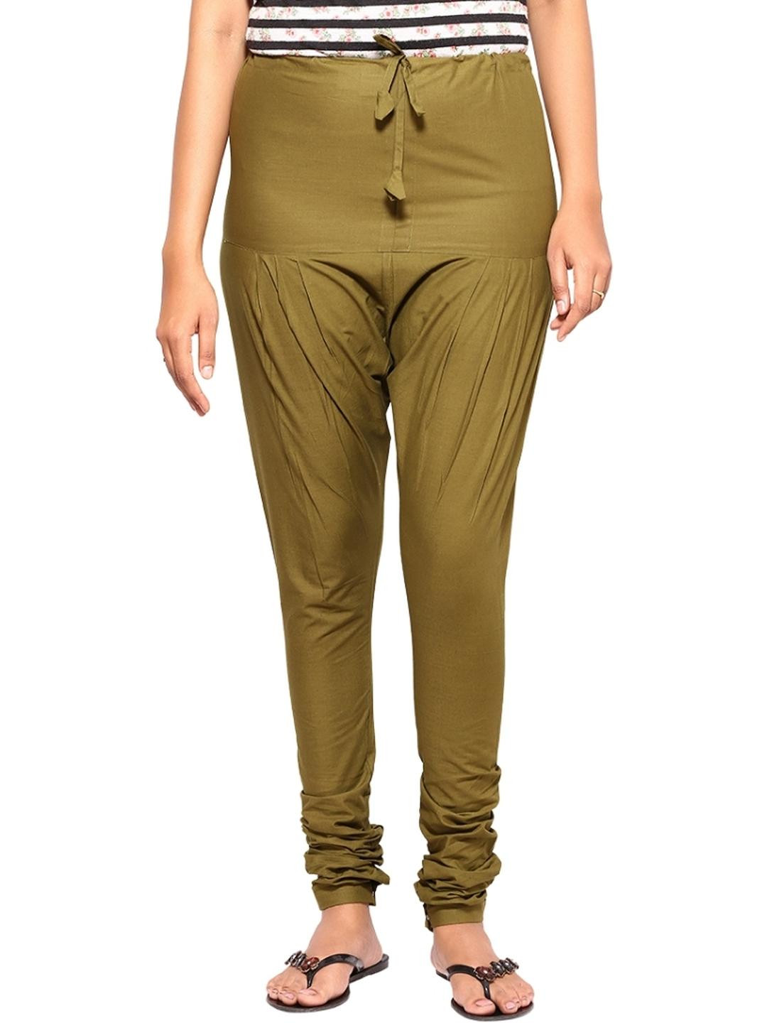 Happy Bunny Women Pure Cotton Gathering Churidar Pant