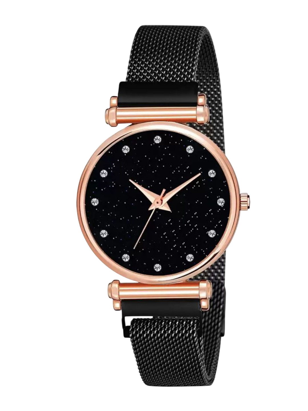 Miss Perfect Women Embellished Dial & Bracelet Style Straps Analogue Watch YP380