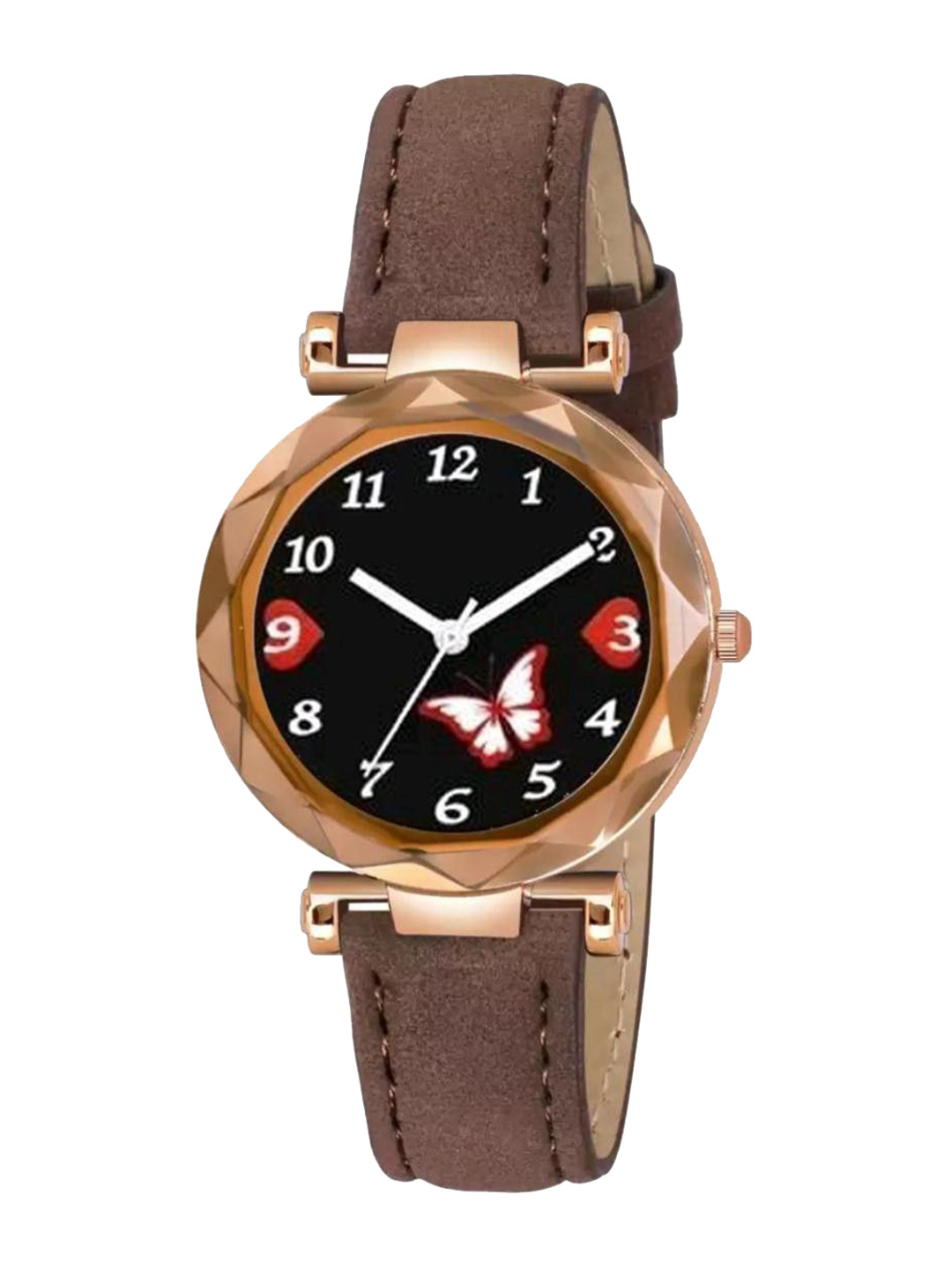 Miss Perfect Women Printed Dial & Leather Straps Analogue Watch Cvv76