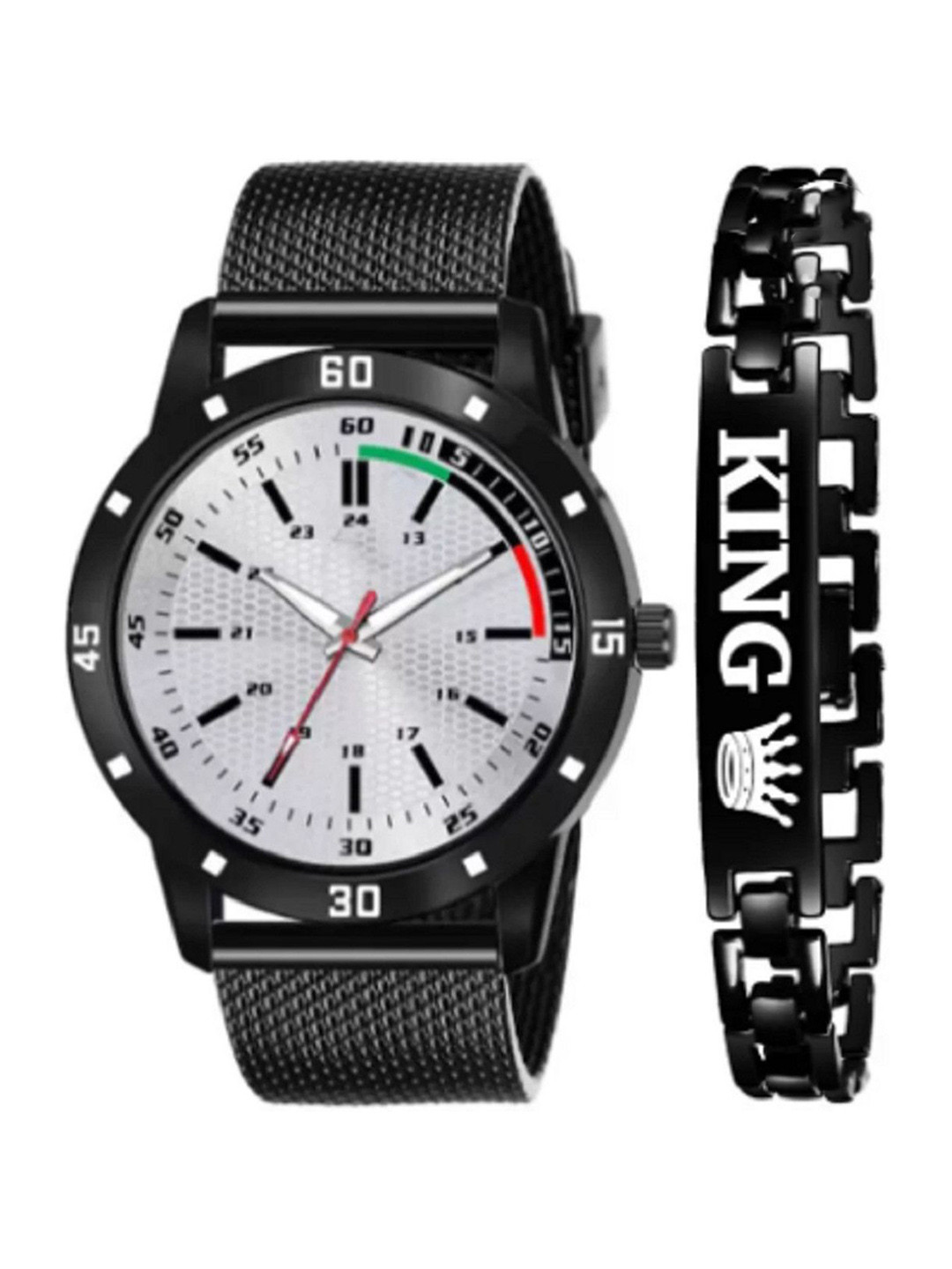 Miss Perfect Men Set of 2 Watch Gift Set