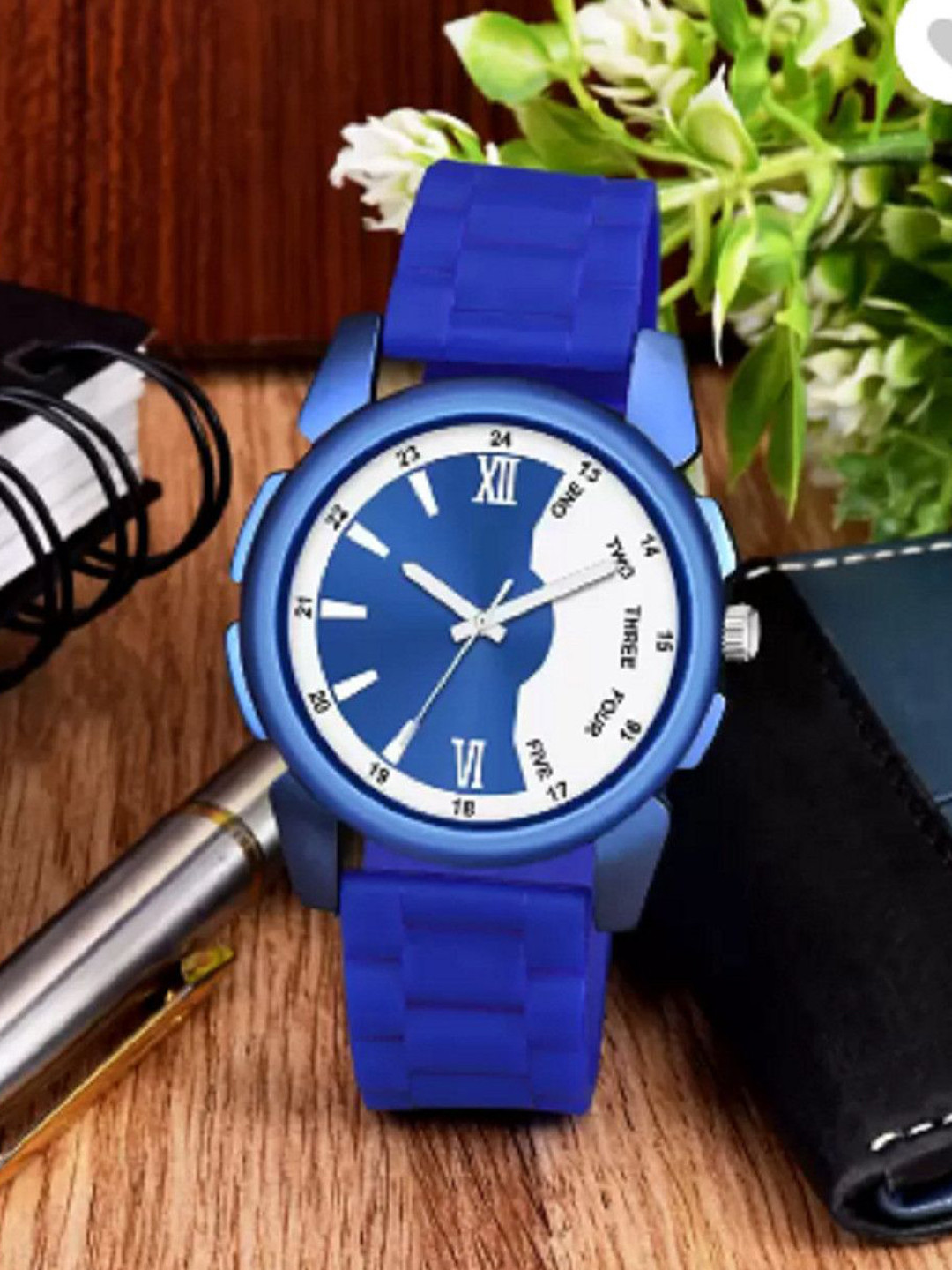 Miss Perfect Men Silicon Straps Analogue Watch AC102
