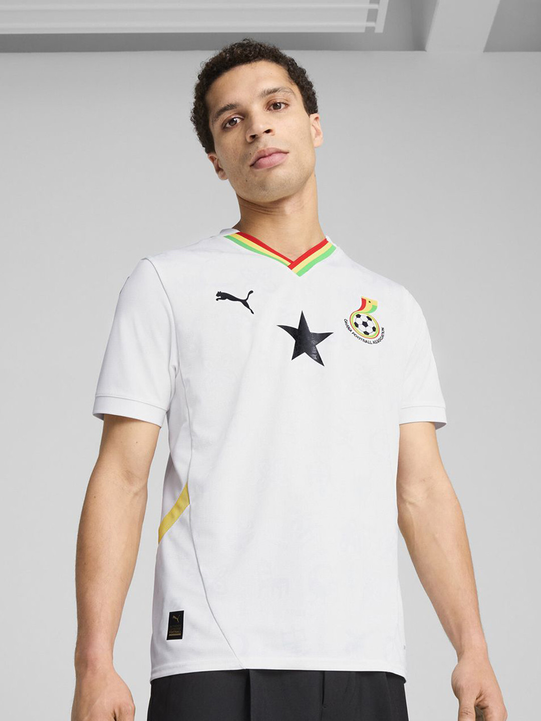 Puma Ghana Football Association Replica Home Jersey Tshirt