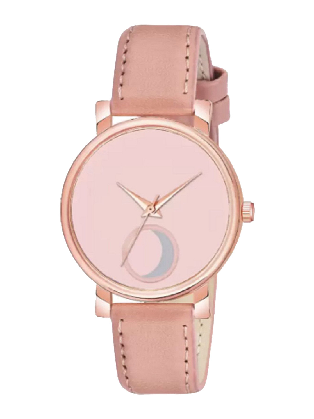 Miss Perfect Women Embellished Dial & Leather Straps Analogue Watch QE6