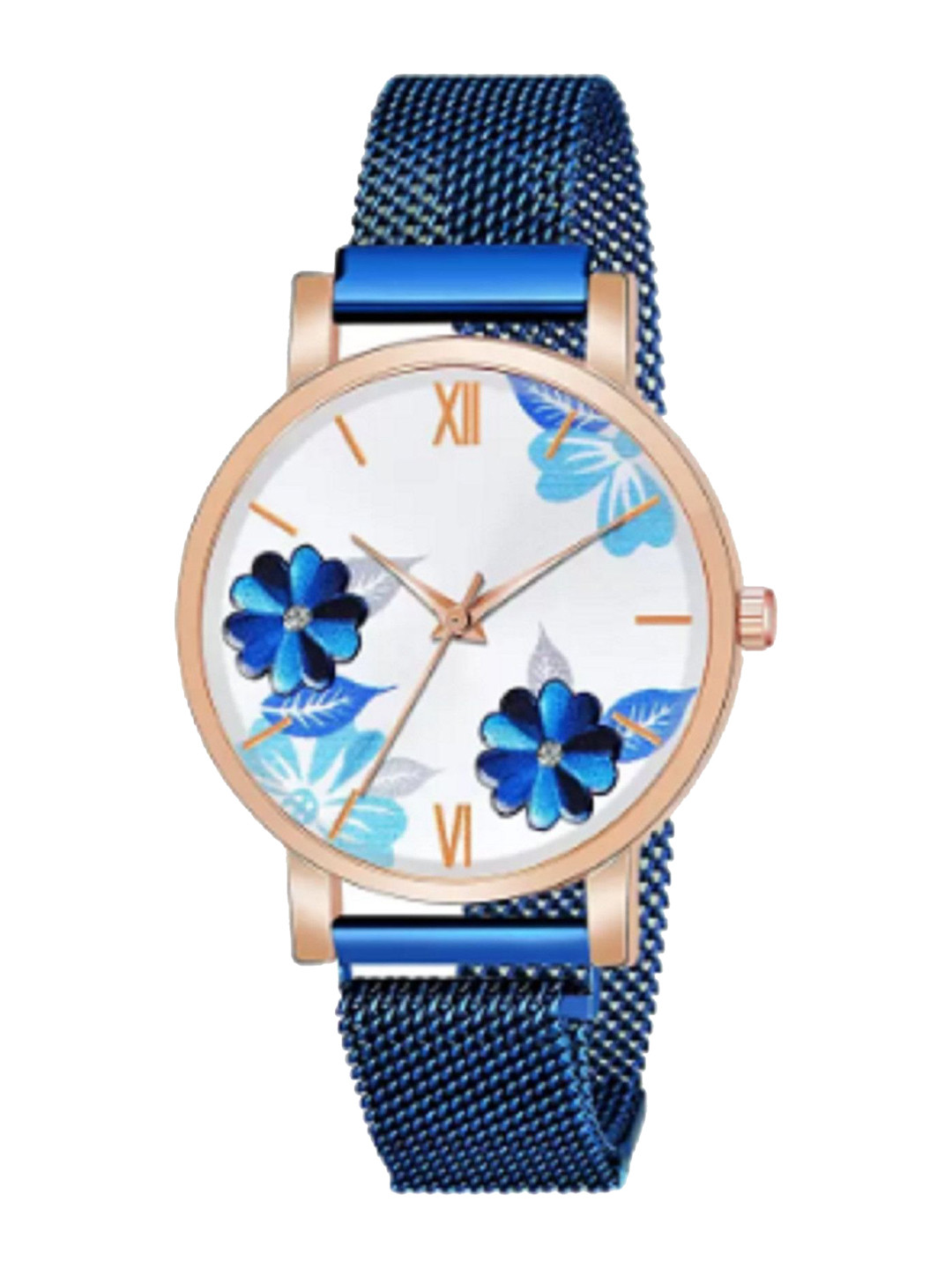 Miss Perfect Women Printed Dial & Bracelet Style Straps Analogue Watch LJ452