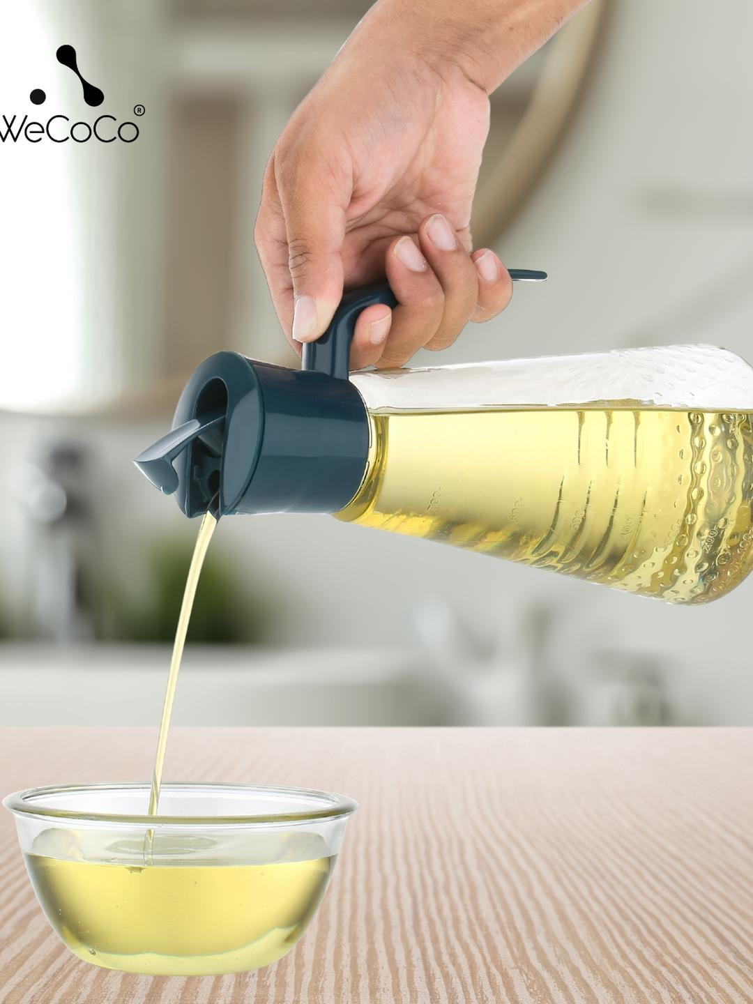 WeCoCo Transparent Plastic Oil Dispenser