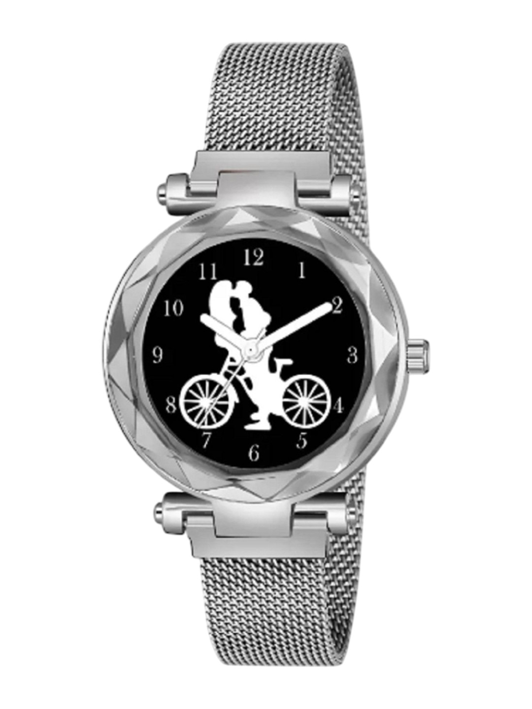 Miss Perfect Women Women Round Dial & Bracelet Style Straps Analogue Watch  DF102