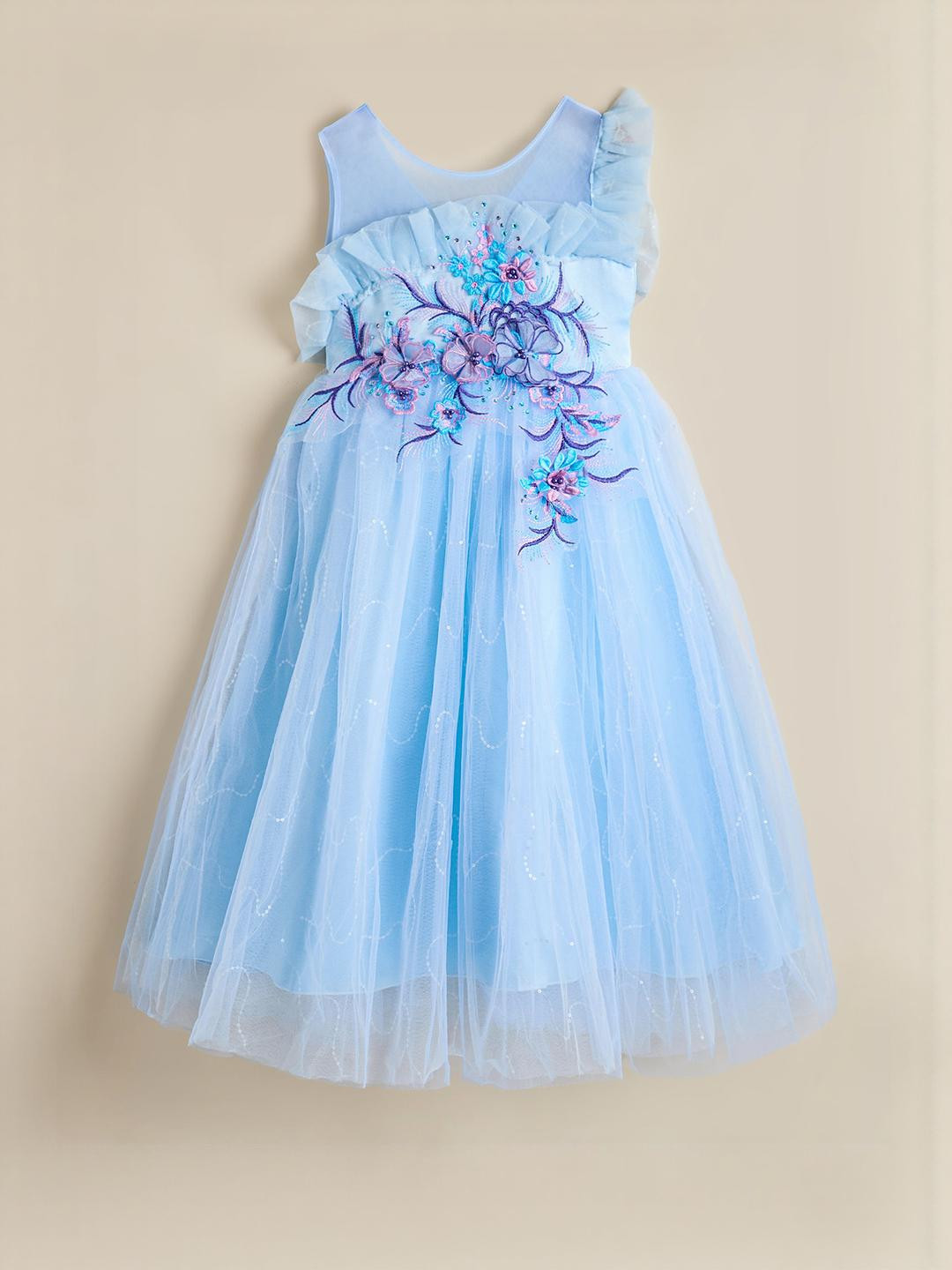 Hopscotch Girls Polyester Balloon Dresses