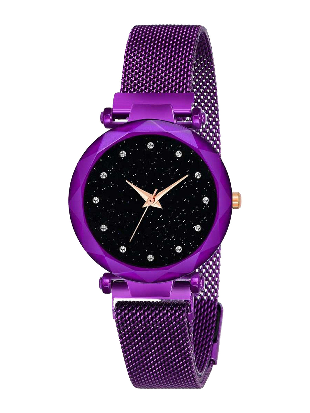 Miss Perfect Women Embellished Dial & Bracelet Style Straps Analogue Watch ar1243