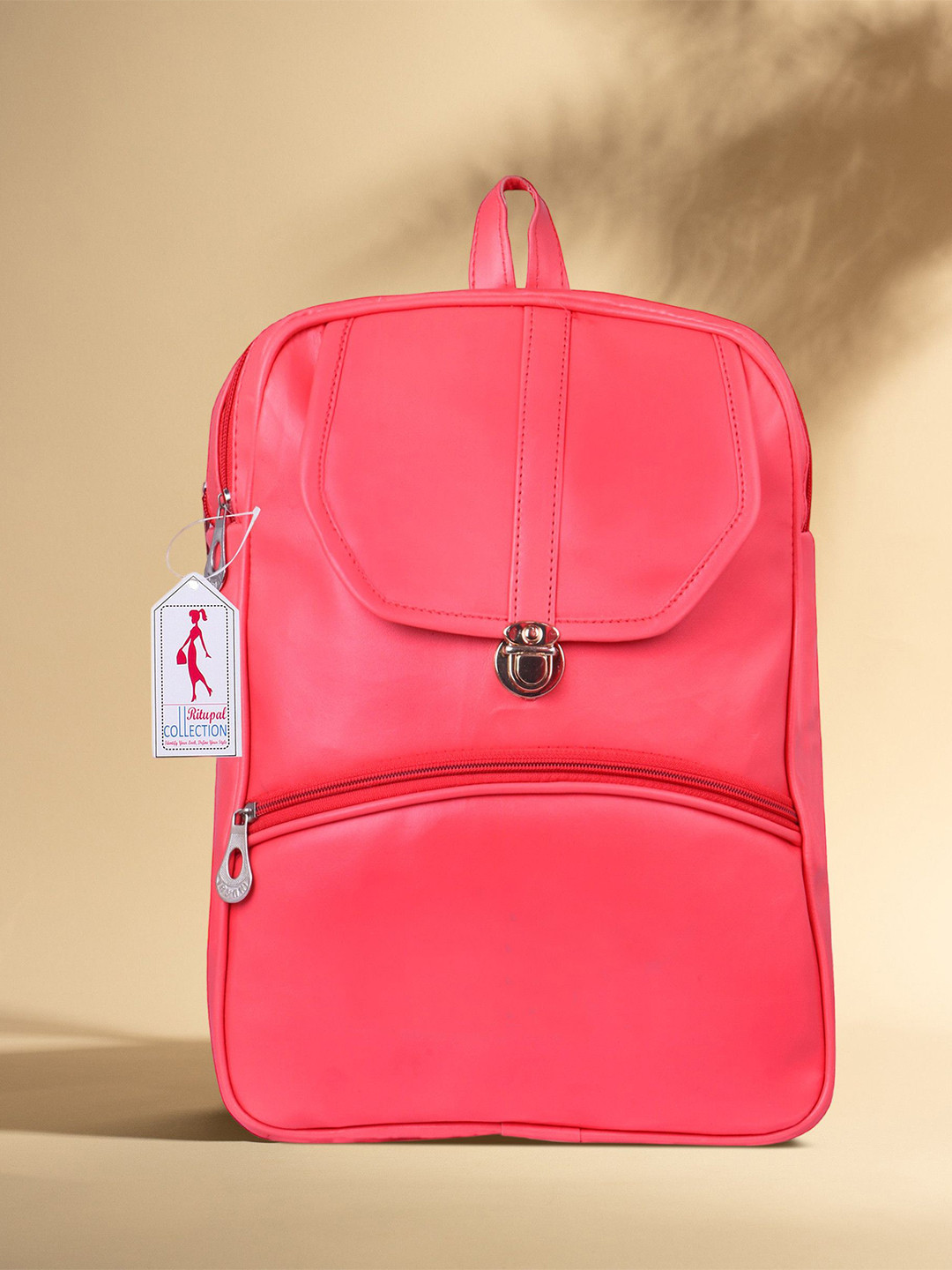 RITUPAL COLLECTION Women Leather Backpack