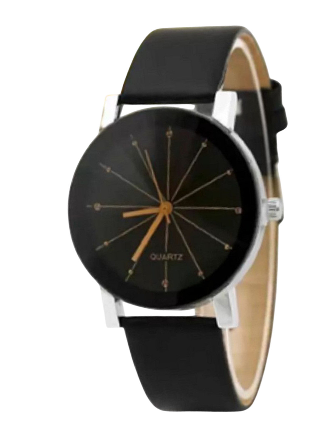 Miss Perfect Men Printed Dial & Leather Straps Analogue Watch PL529