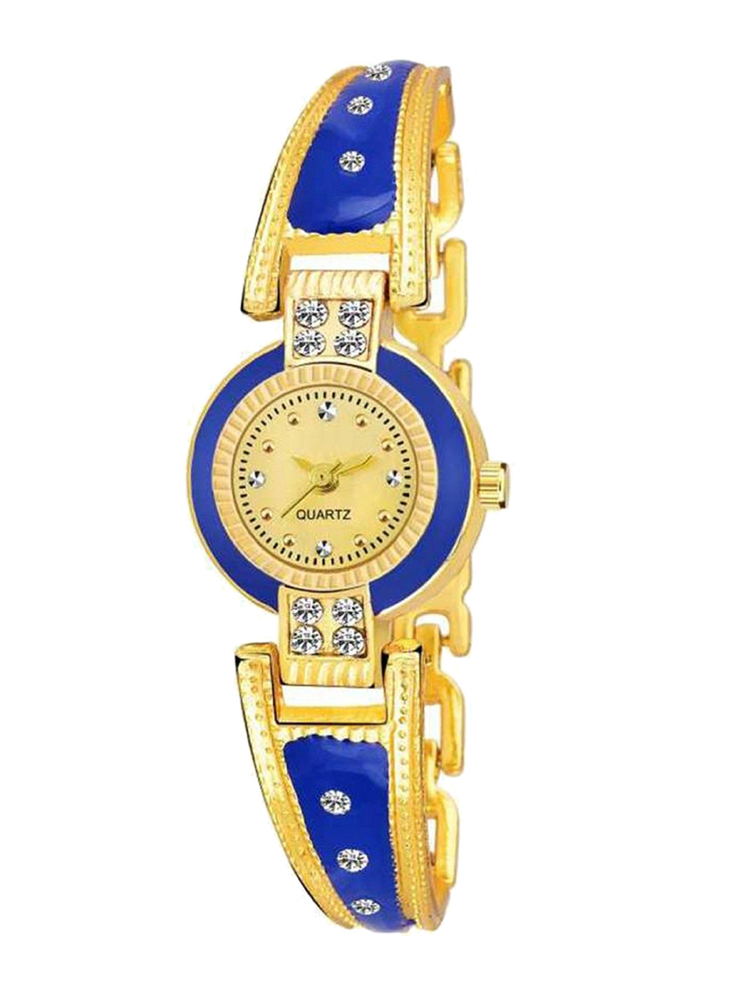 Miss Perfect Women Embellished Dial & Wrap Around Straps Analogue Watch ni667