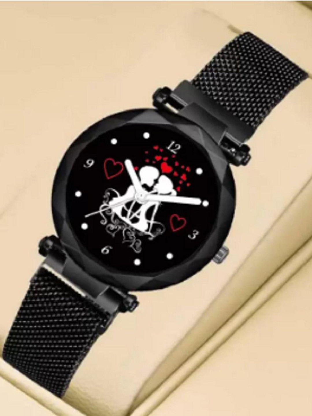 Miss Perfect Women Printed Dial & Bracelet Style Straps Analogue Watch LJ180