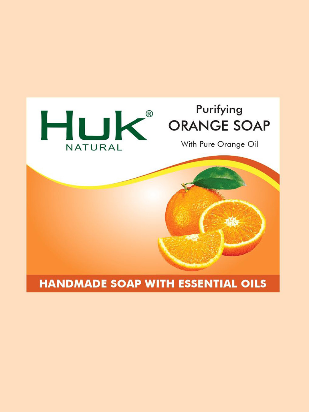 Huk Set Of 5 Purifying Orange Soap- 100 g Each