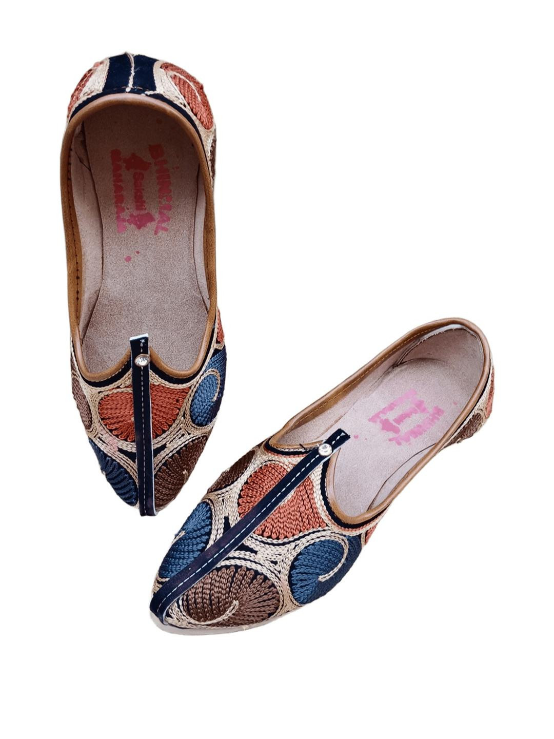 KRITARTH Men Orange Patent Leather Casual Shoes