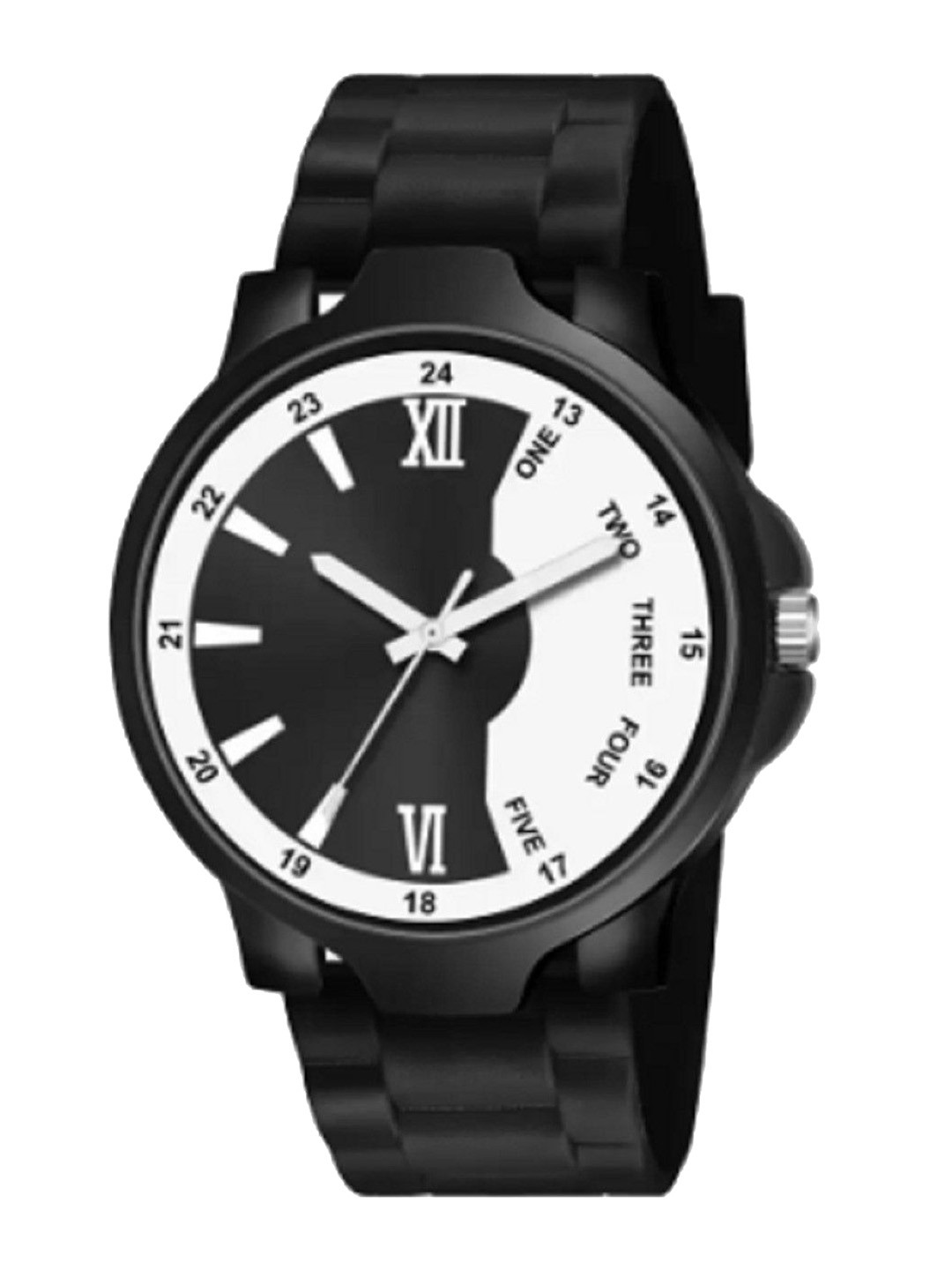 Miss Perfect Men Round Dial & Straps Analogue Watch AC154